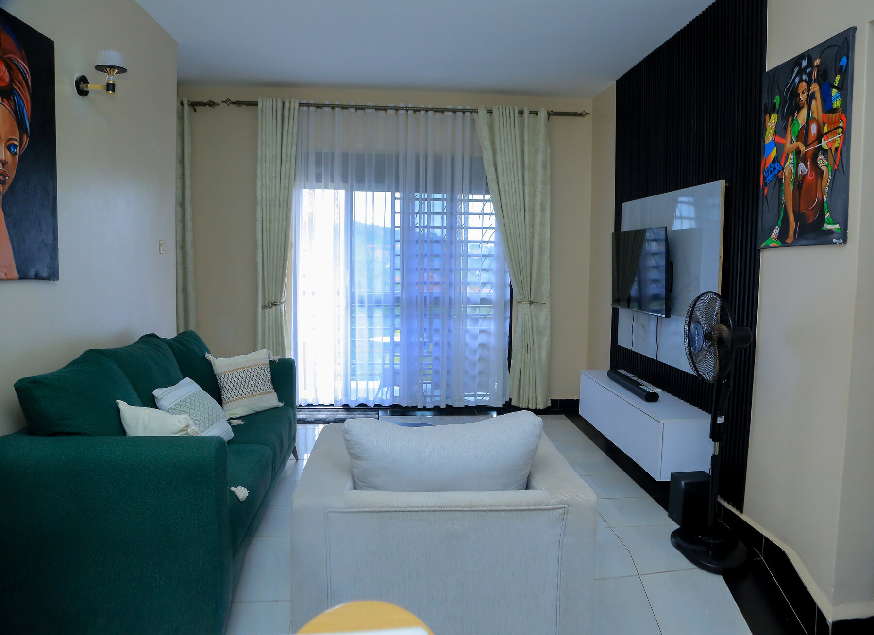 Unit One living area