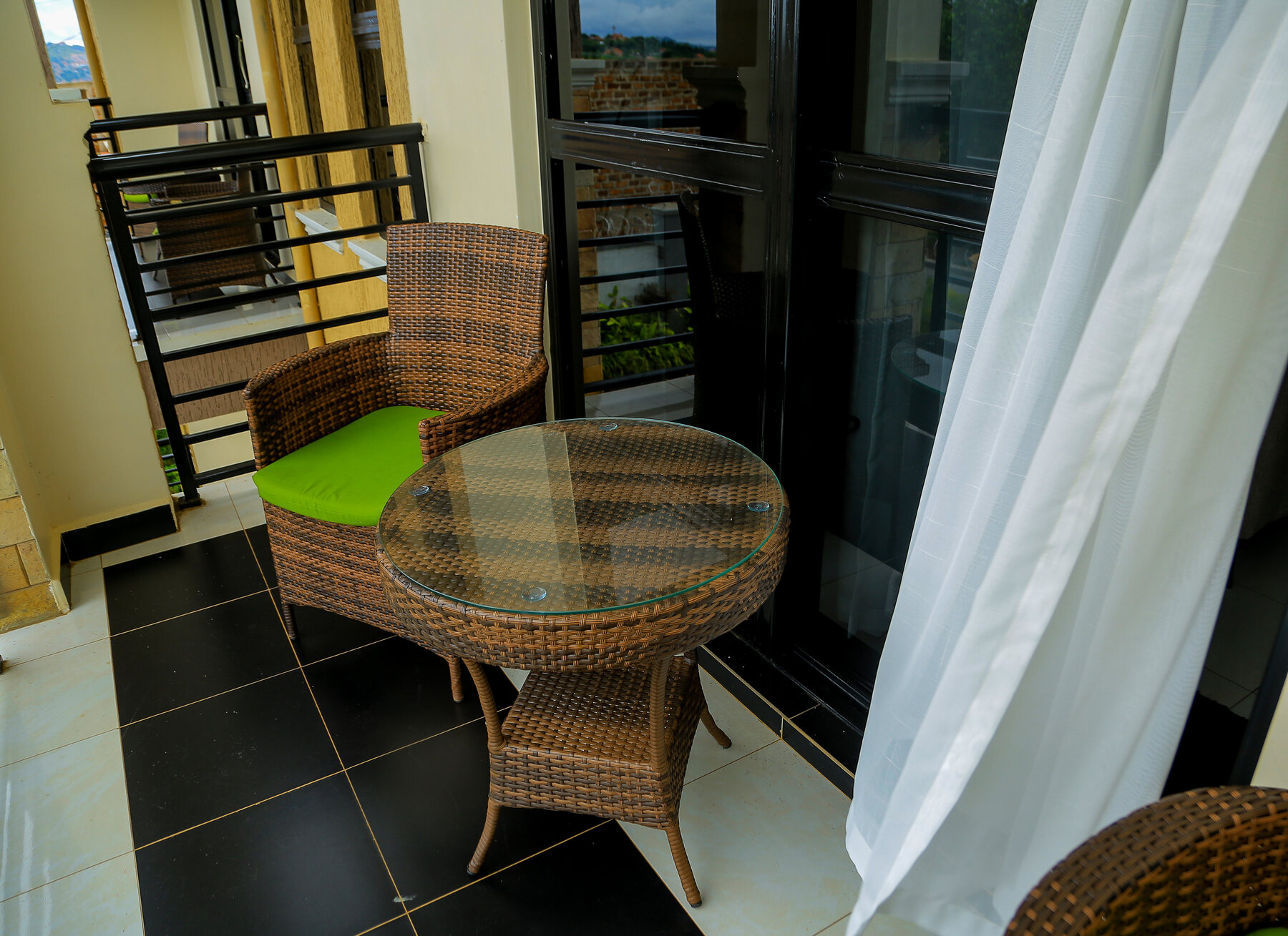 Unit Four balcony seating